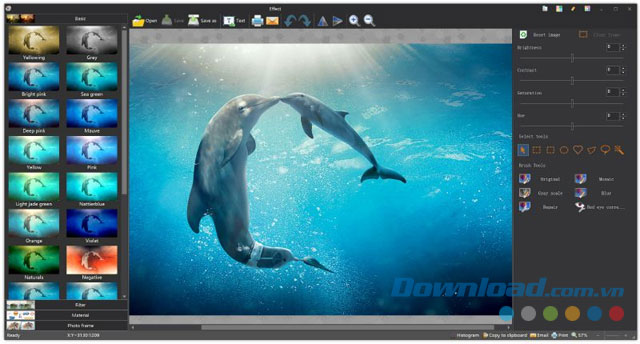 Thêm các hiệu ứng đặc sắc cho bức ảnh bằng ứng dụng chỉnh sửa ảnh miễn phí Picosmos Tools cho máy tính