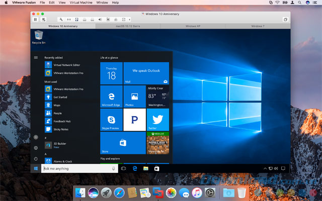 Giao diện Fusion for Mac 8