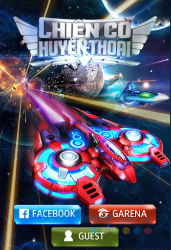 Giao diện game Chiến cơ huyền thoại