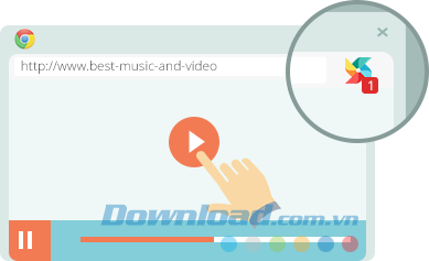 Nhấn nút Play để xem trước video Nhấn nút Play để xem trước video