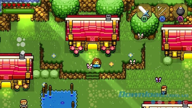 Ngắm nhìn đồ họa cổ điển của game phiêu lưu hành động mới Blossom Tales: The Sleeping King cho máy tính