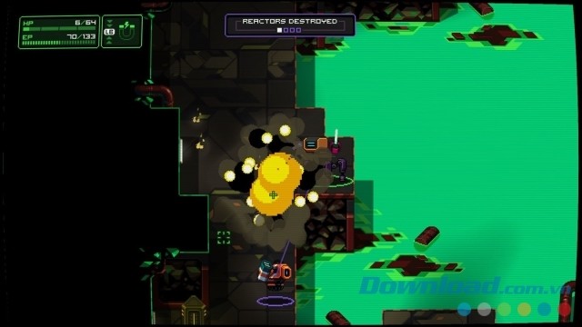 Phá hủy nhiều lò phản ứng trong game bắn súng mới NeuroVoider cho Xbox One