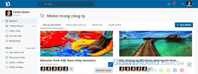 Quản lý nhóm