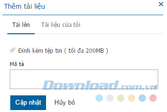 Thêm tài liệu