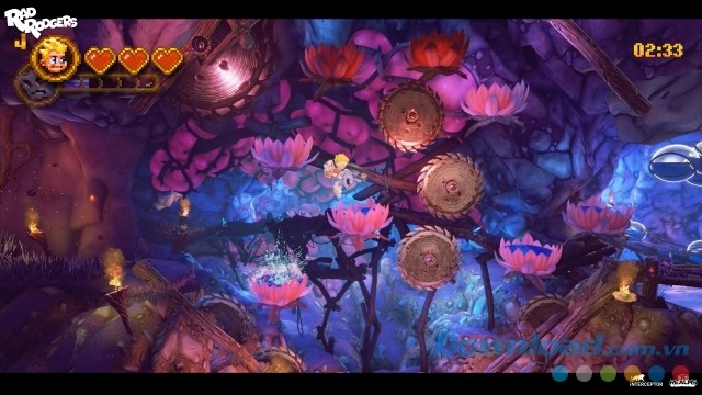 Vượt qua mọi thử thách khó khăn trong game hành động phiêu lưu mới Rad Rodgers: World One cho máy tính