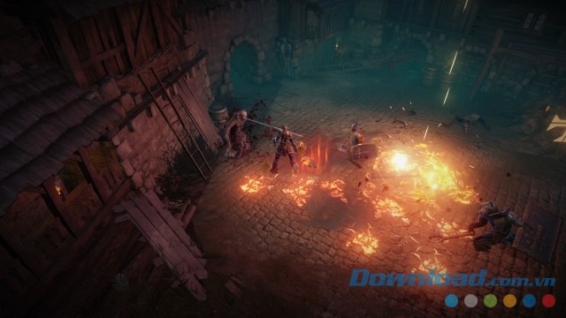 Sử dụng các tuyệt chiêu đẹp mắt và hiệu quả trong game nhập vai hành động phiêu lưu Vikings - Wolves of Midgard cho máy tính