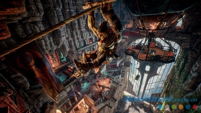 Điều khiển nhân vật chính trong game phiêu lưu hành động mới Styx: Shards of Darkness cho máy tính