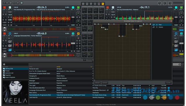 Dễ dàng chỉnh beat và nhiều thứ khác bằng ứng dụng Deckadance cho máy tính