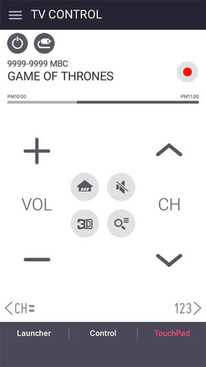 LG TV Plus cho iOS điều khiển tivi