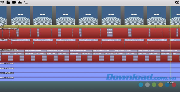 Giao diện chính của ứng dụng thực tế ảo Oculus Remote Monitor cho máy tính