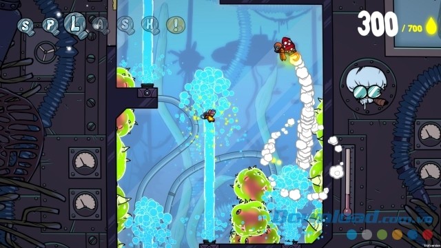 Vượt qua mọi thử thách trong game hành động mới Splasher cho máy tính, Mac và Linux