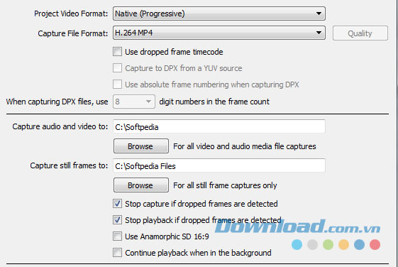 Tùy chỉnh một số tính năng trong Blackmagic Desktop Video cho máy tính