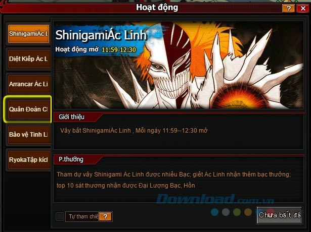 Hoạt động PVP