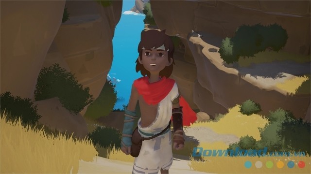Giao diện chính của game phiêu lưu mới RiME cho máy tính