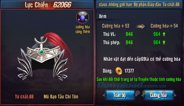 Hệ thống trang bị