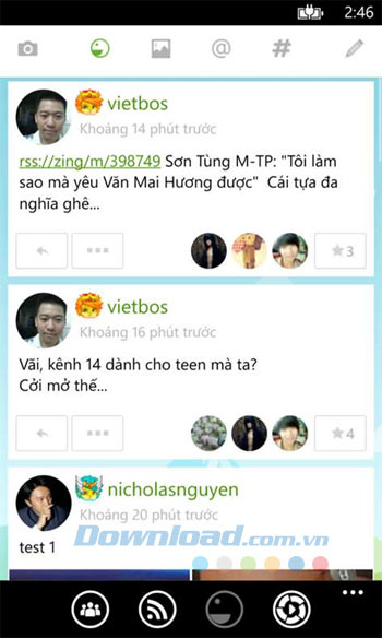 Giao diện Chat