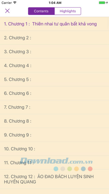 Đọc theo chương Đọc theo chương