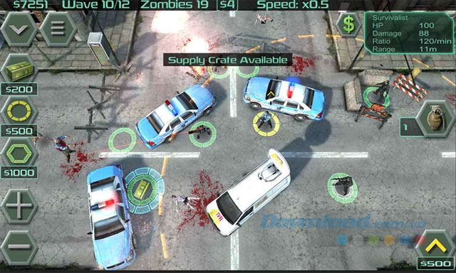 Bắn zombie bảo về căn cứ