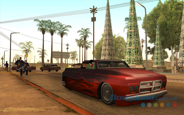 Đua xe và bắn súng