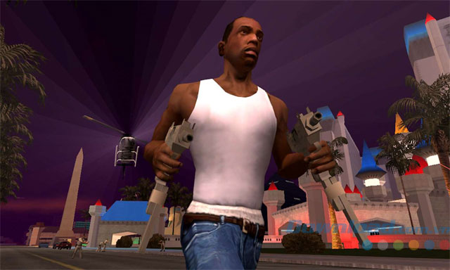 Nhập vai Carl Johnson trong GTA San Andreas