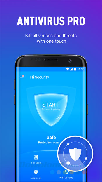 Giao diện Virus Cleaner
