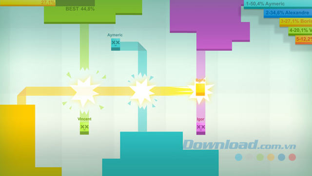 Giao diện game Paper.io