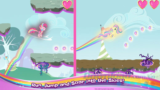 Game chạy bất tận My Little Pony Rainbow Runners