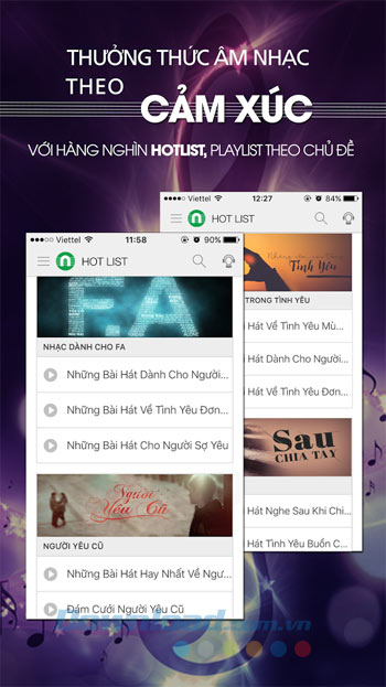 Danh sách nhạc