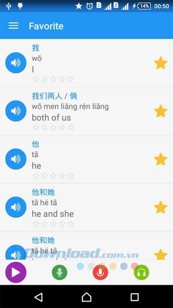Mục yêu thích