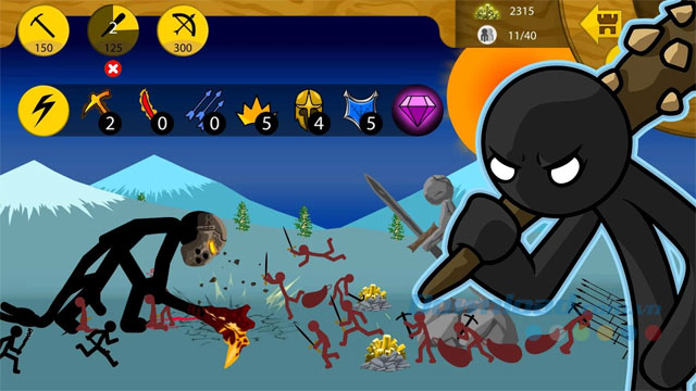 Game đại chiến người que đặc sắc Stick War: Legacy cho Android