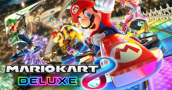 Mario Kart 8 Deluxe cho Nintendo SwitchGame đua xe vui nhộn cùng Mario