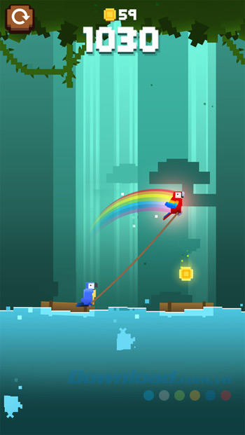 Game khỉ đu dây