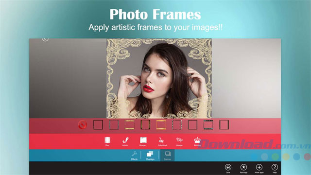 Lồng khung ảnh nghệ thuật