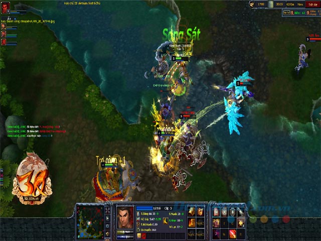 Giao diện game 3Q Củ Hành
