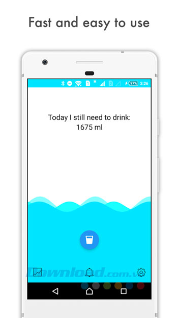 Giao diện Drink Water
