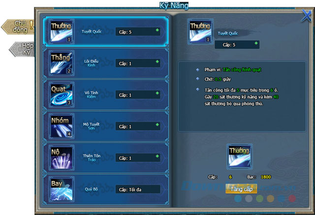 Hệ thống kỹ năng 