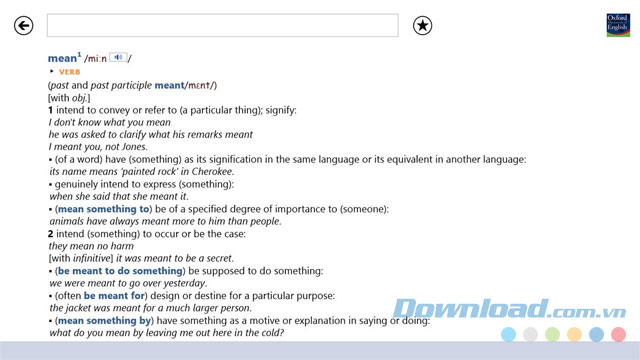 Từ điển Anh Anh Oxford Dictionary of English