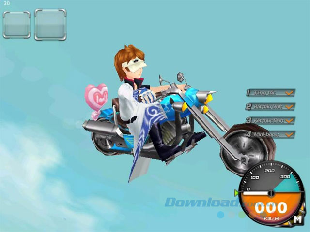 Giao diện game Zing Speed