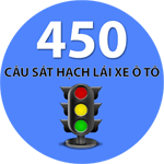 450 câu lý thuyết sát hạch ôtô