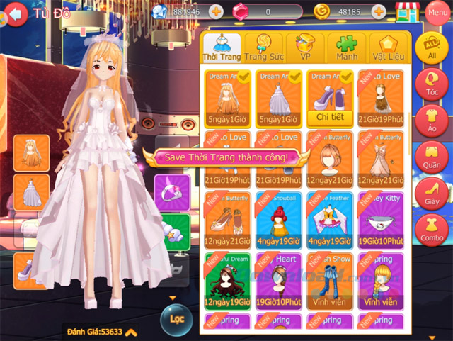 Thời trang tuyệt đẹp