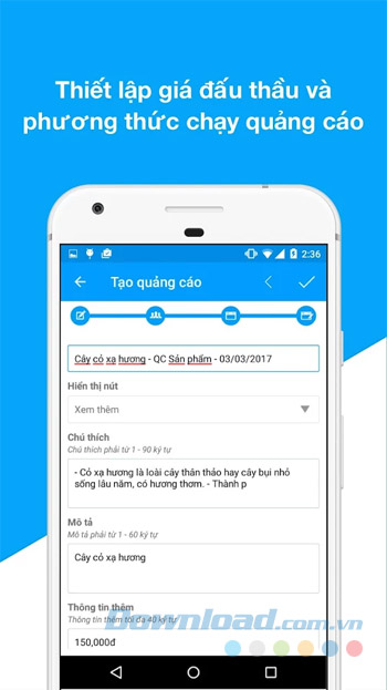 Thiết lập giá