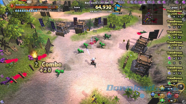 Game đối kháng Diorama Battle of Ninja