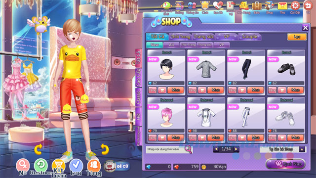 Hệ thống shop