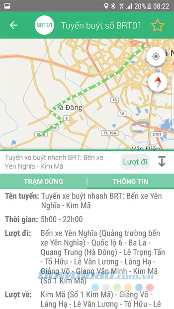 Thông tin xe bus