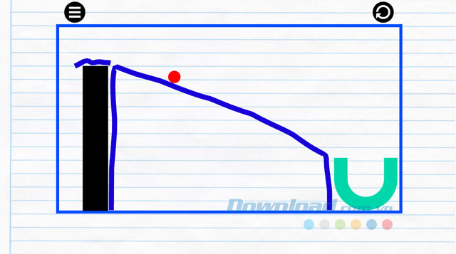Giao diện game Physics Drop
