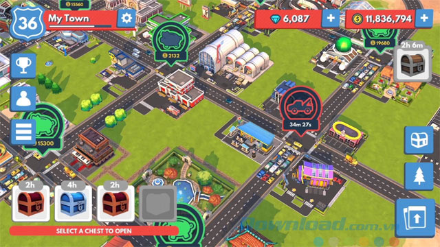 Game Traffic Panic Boom Town cho Android