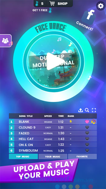 Upload nhạc