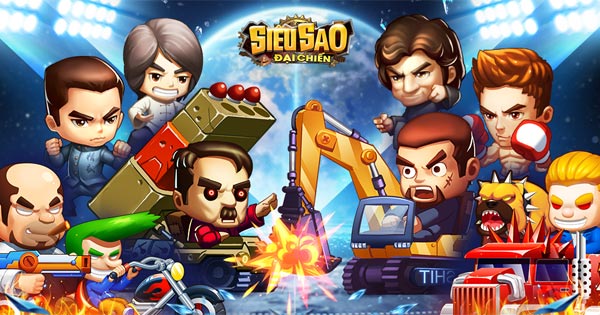 Siêu Sao Đại Chiến cho iOS2.9.5Game thẻ tướng quy tụ hơn 300 siêu sao