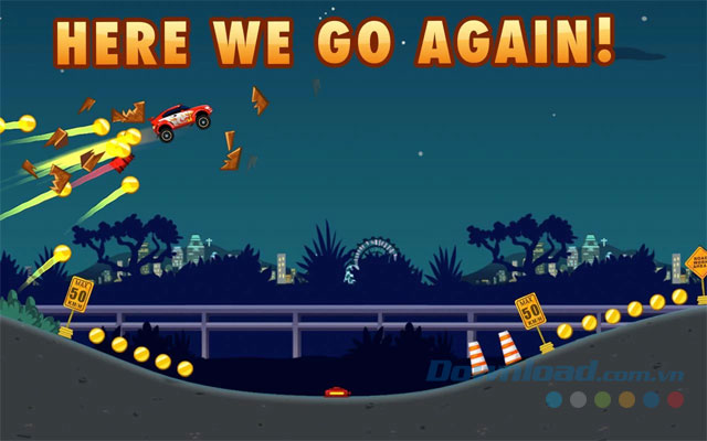 Game đua xe Extreme Road Trip 2