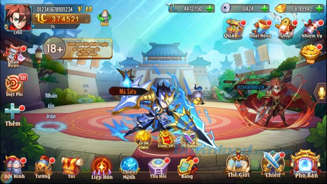 Tải OMG 3Q cho Android - Game thẻ bài đấu tướng trên mobile.